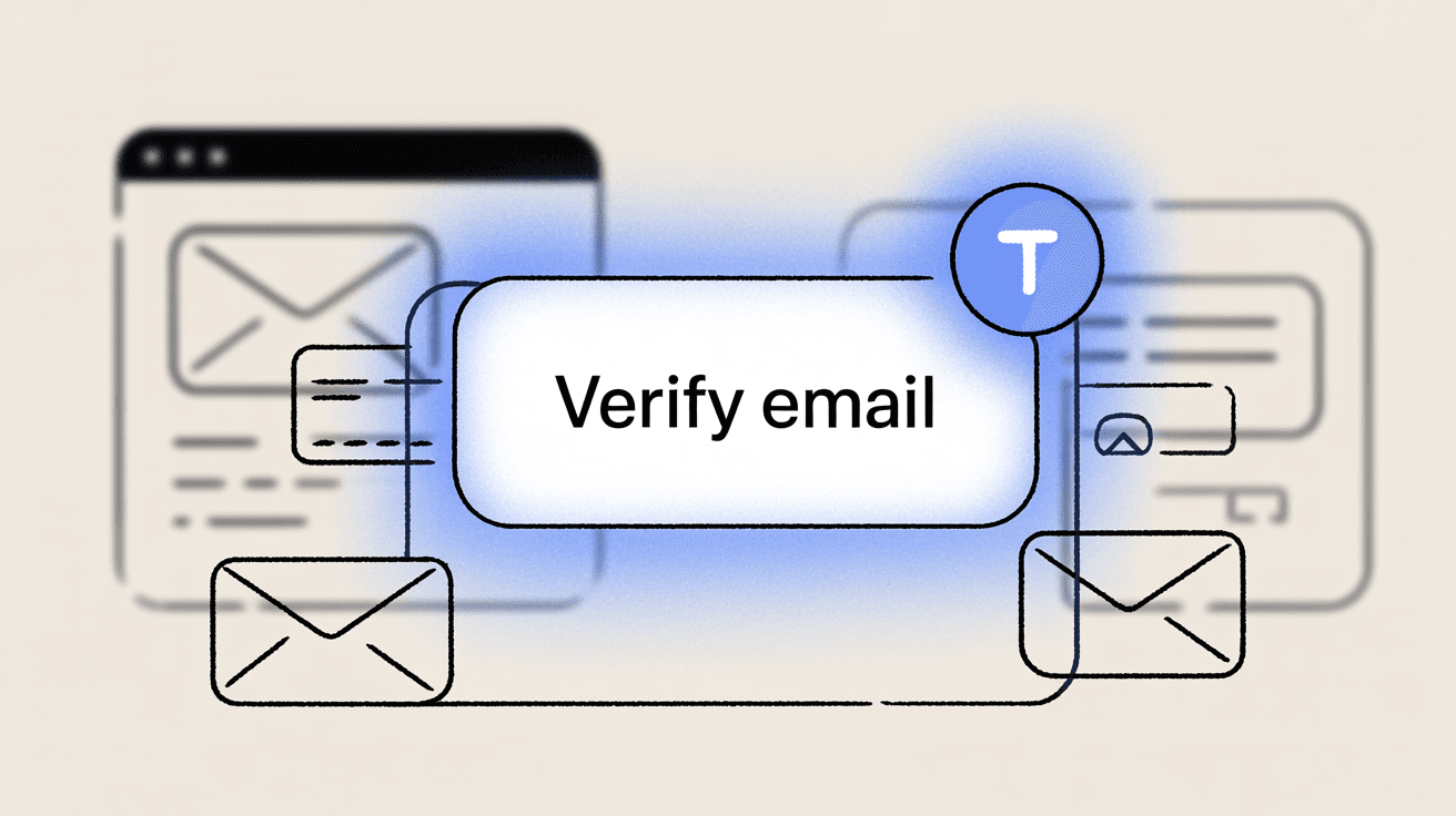Gmail email verification process with confirmation link